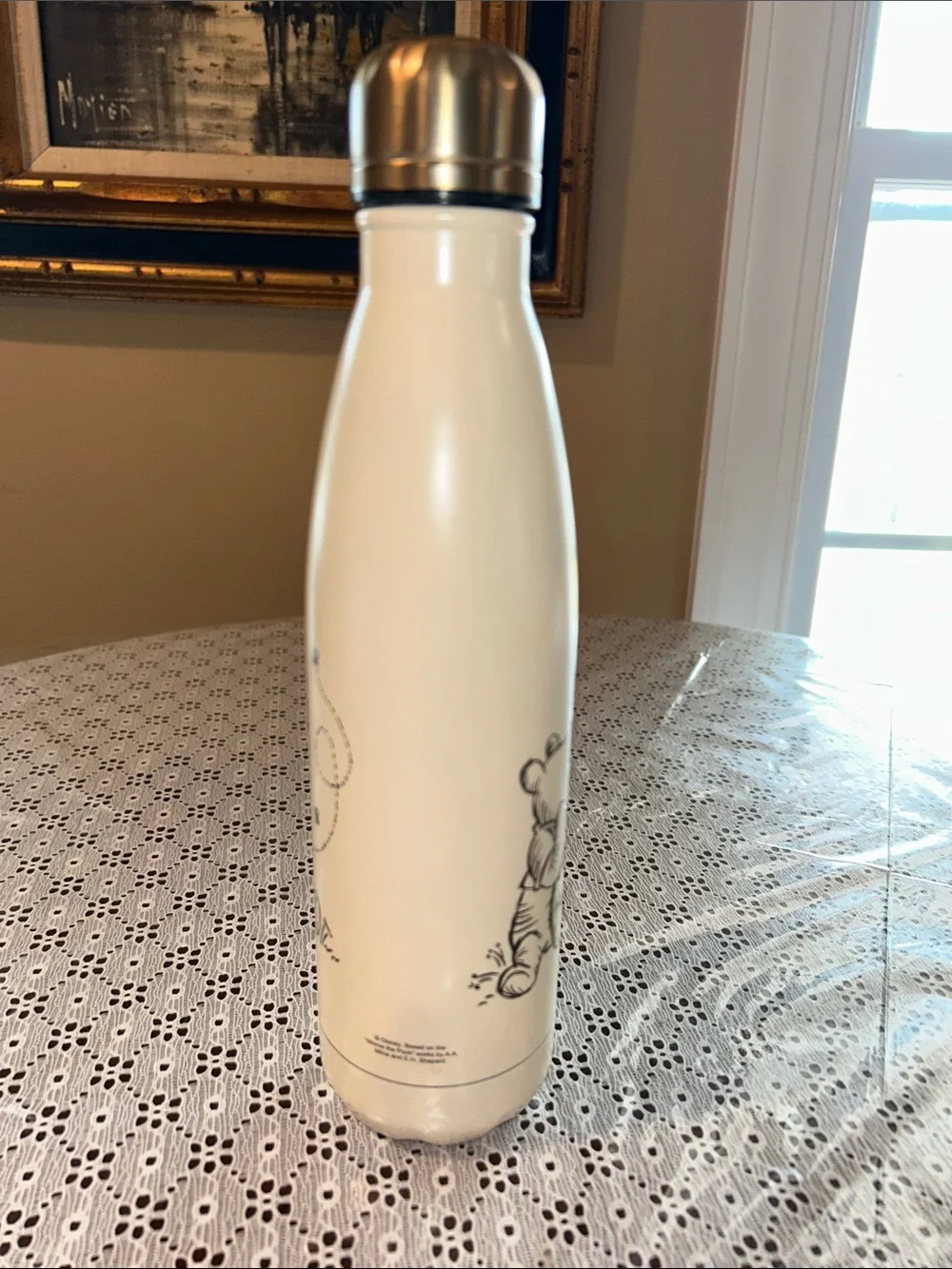 Primark Cream Stainless Steel Winnie the Pooh Insulated Bottle